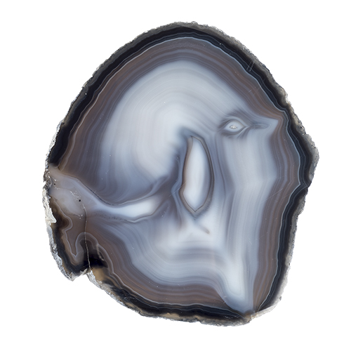TRANCHE D’AGATE NATURELLE & TEINTÉE, TAILLE 5 Qualité EXTRA La pièce