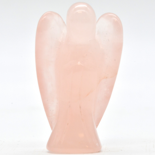 ANGE EN QUARTZ ROSE - QUALITÉ EXTRA