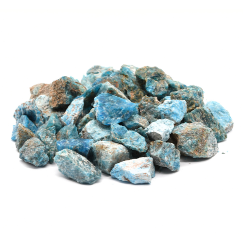 PIERRE BRUTE APATITE 2CM A 4CM (LOT 1KG)