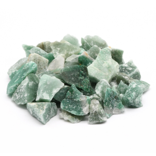 PIERRE BRUTE AVENTURINE VERTE 1CM A 4CM (LOT 1KG)