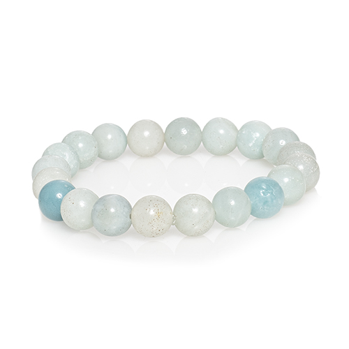 BRACELET 10MM AMAZONITE Qualité EXTRA