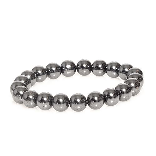 BRACELET 10MM HÉMATITE Qualité A