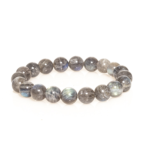 BRACELET 10MM LABRADORITE Qualité EXTRA