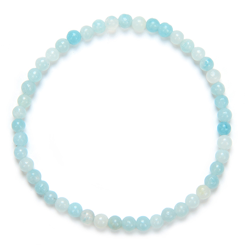 BRACELET 4MM AMAZONITE Qualité EXTRA