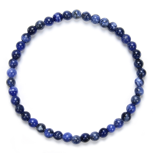 BRACELET 4MM SODALITE Qualité EXTRA