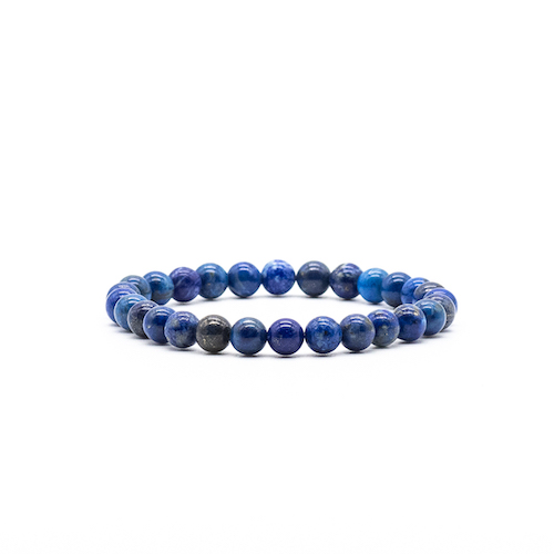 BRACELET 6MM LAPIS LAZULI Qualité EXTRA