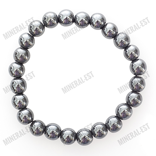 BRACELET 8MM HÉMATITE Qualité A