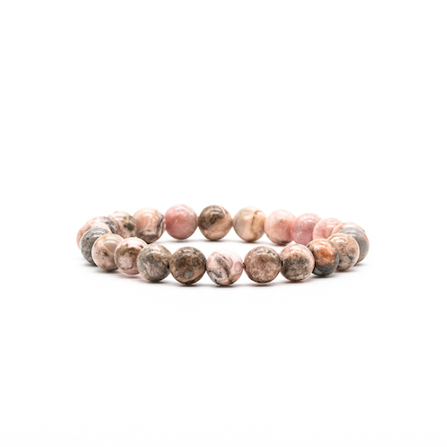 BRACELET 8MM RHODOCROSITE Qualité SUPER EXTRA