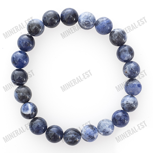 BRACELET 8MM SODALITE Qualité EXTRA