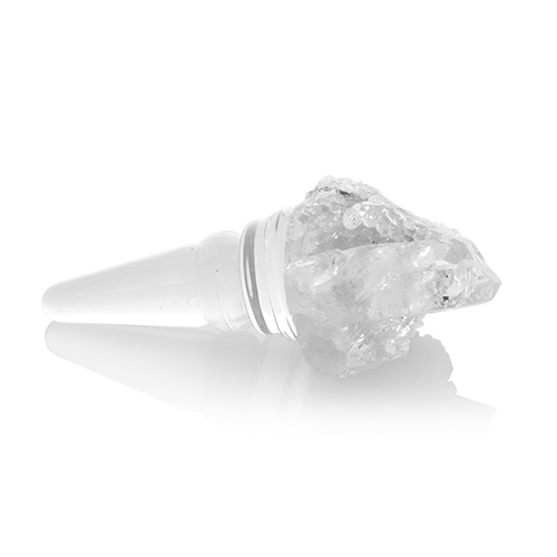 BOUCHON DE BOUTEILLE EN VERRE - CRISTAL DE ROCHE QUALITÉ A