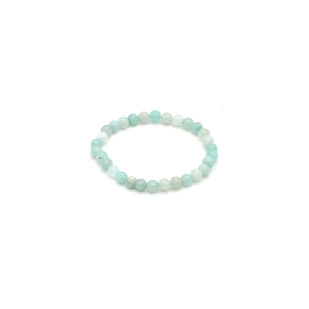 BRACELET ENFANT 4MM AMAZONITE Qualité EXTRA