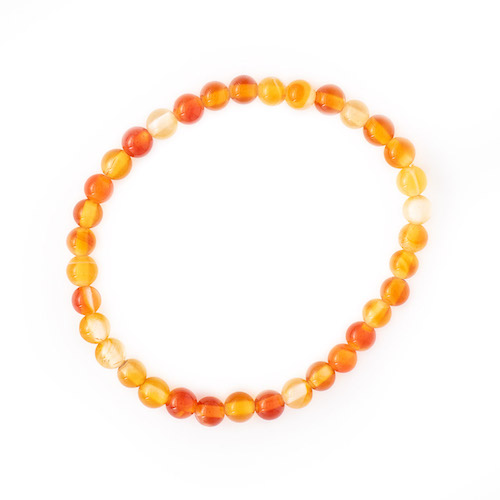 BRACELET ENFANT 4MM CORNALINE Qualité EXTRA