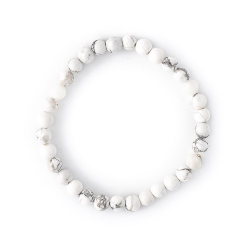 BRACELET ENFANT 4MM HOWLITE Qualité EXTRA