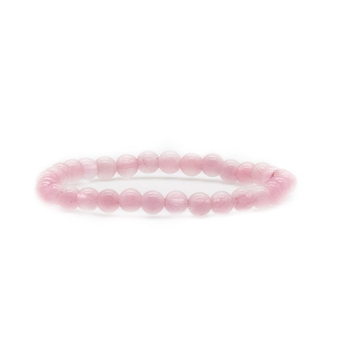 BRACELET ENFANT 4MM QUARTZ ROSE Qualité EXTRA