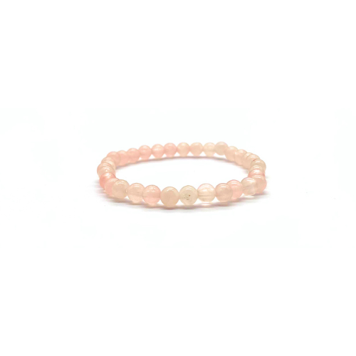 BRACELET ENFANT 4MM QUARTZ ROSE Qualité EXTRA