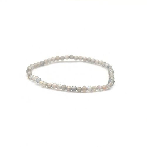 BRACELET <strong>FACETTÉ LABRADORITE</strong> 3 mm QUALITÉ A