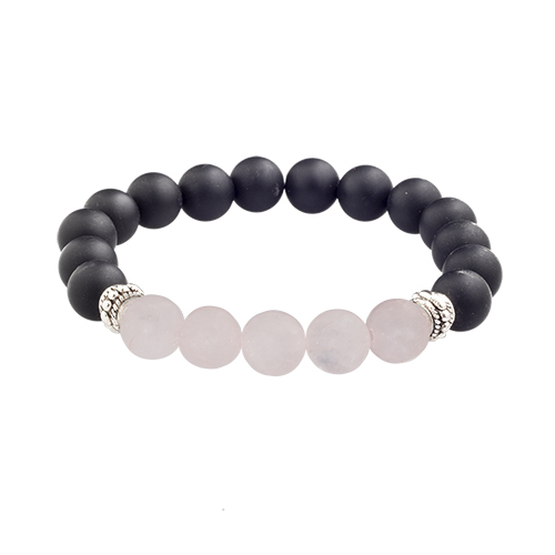 BRACELET HOMME QUARTZ ROSE / Sachet de 10 bracelets Qualité EXTRA