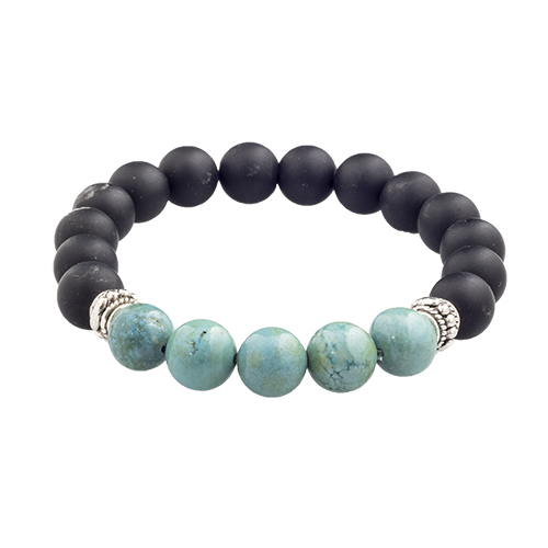 BRACELET HOMME TURQUOISE VÉRITABLE la pièce QUALITÉ EXTRA