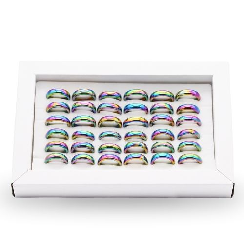 BAGUE JONC AURA 6MM x 36 pièces