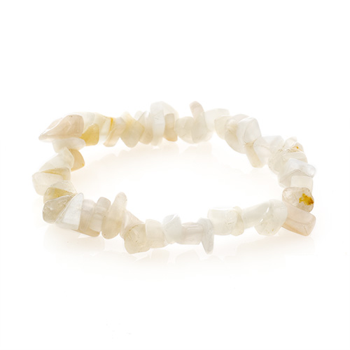 BRACELET BAROQUE PIERRE DE LUNE VÉRITABLE Qualité SUPER EXTRA 