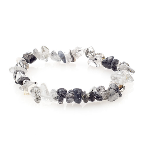 BRACELET BAROQUE QUARTZ TOURMALINE Qualité SUPER EXTRA