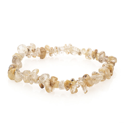 BRACELET BAROQUE QUARTZ RUTILE Qualité SUPER EXTRA