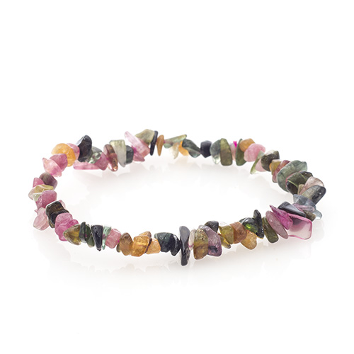 BRACELET BAROQUE TOURMALINE MÉLANGÉE Qualité SUPER EXTRA