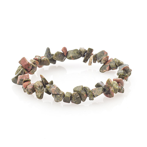 BRACELET BAROQUE UNAKITE Qualité A 