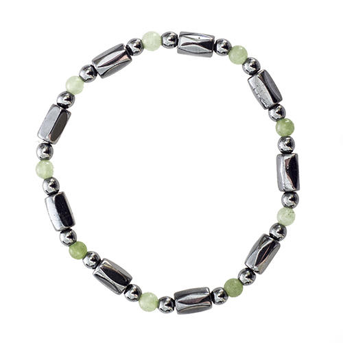 BRACELET MAGNÉTIQUE JADE (4mm) La pièce QUALITÉ A