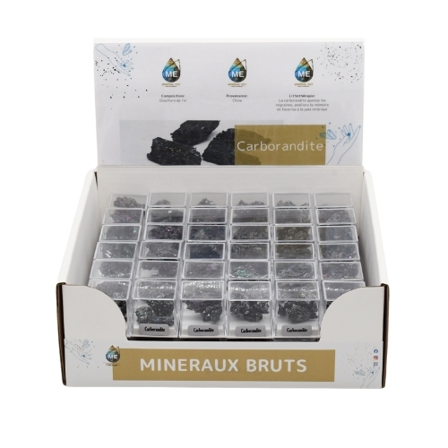 BOITE PRÉSENTOIR <strong>CARBORANDITE</strong> (x72pcs) 