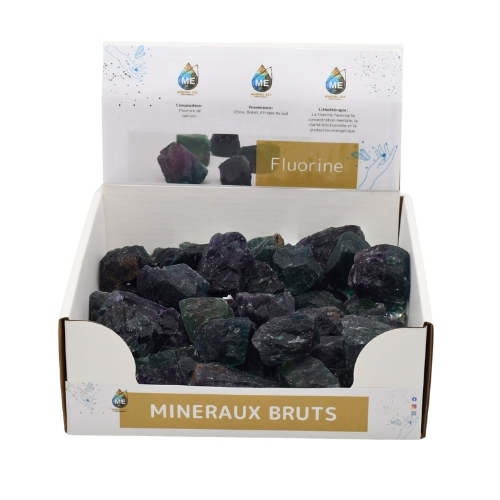 BOITE PRÉSENTOIR FLUORINE 3à5CM (x35pcs) Qualité EXTRA