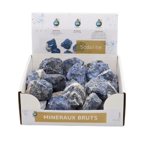 BOITE PRÉSENTOIR SODALITE 5à7CM (x25pcs) Qualité EXTRA