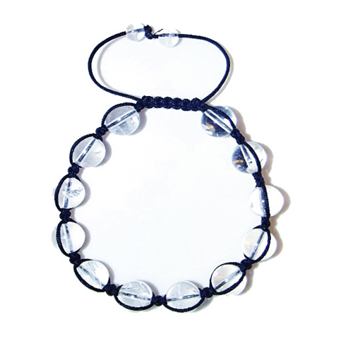 BRACELET SHAMBALLA CRISTAL DE ROCHE  / (x3pces) QUALITÉ A