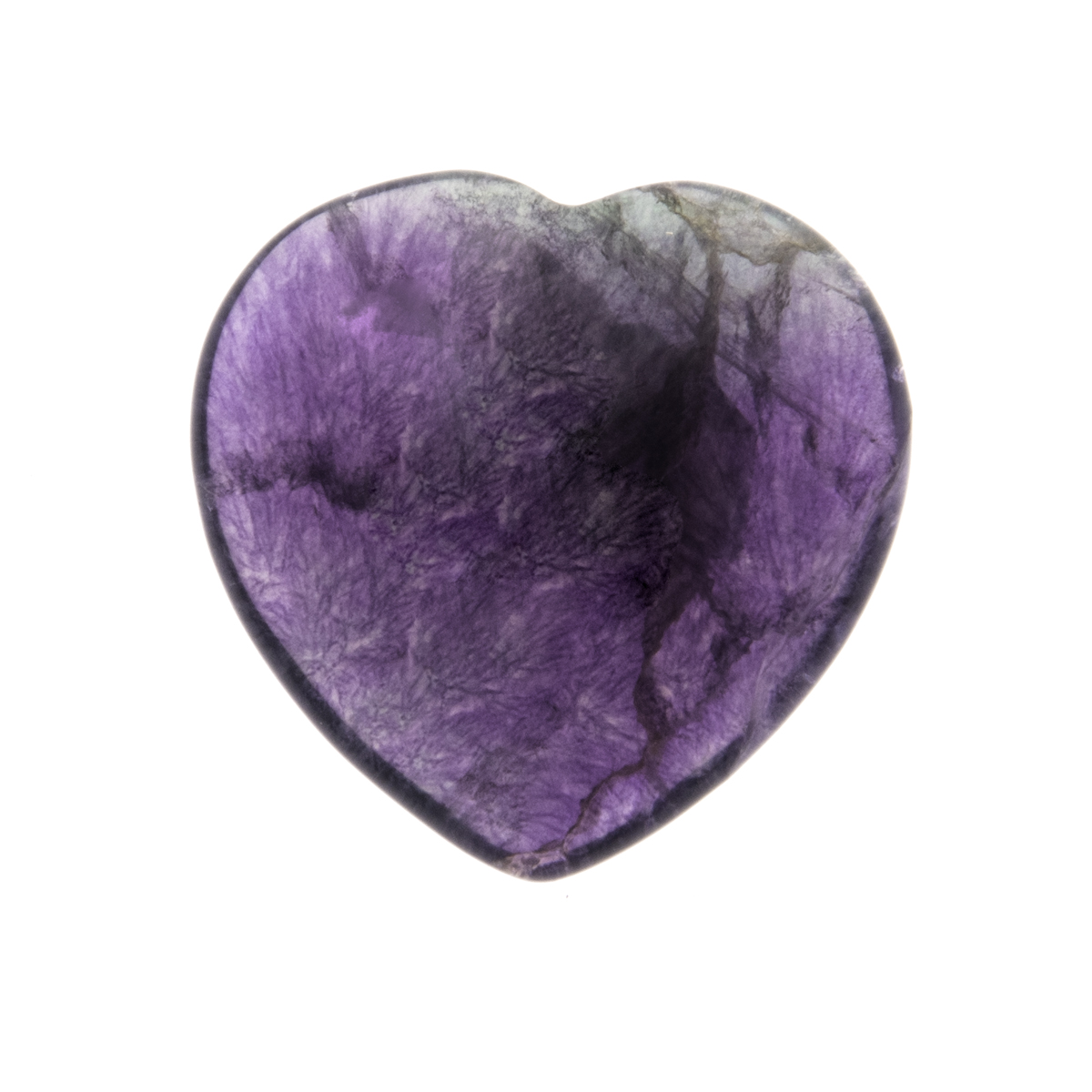 COEUR POLI EN FLUORINE - QUALITÉ A  