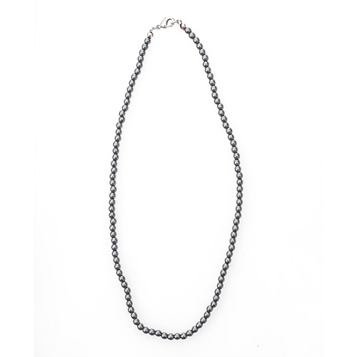 COLLIER HÉMATITE 4MM / Sachet de 10 colliers
