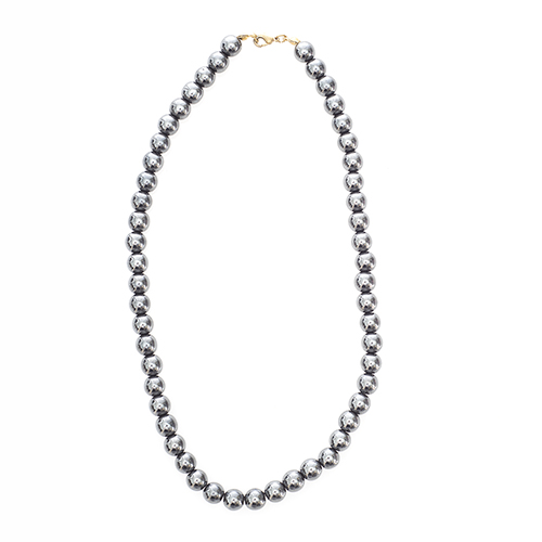 COLLIER  HÉMATITE 8MM / Sachet de 10 colliers