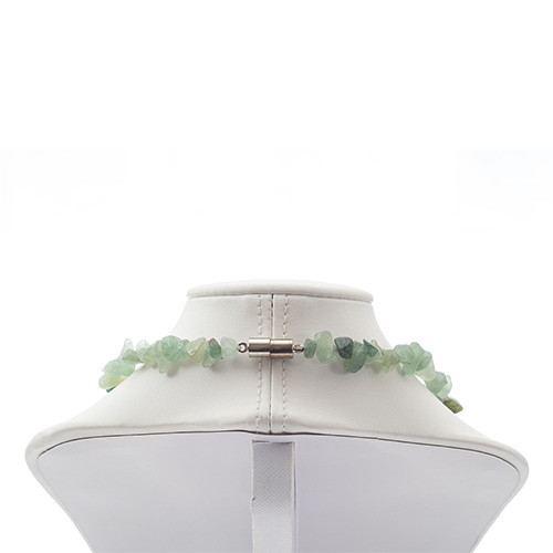 COLLIER BAROQUE EN AVENTURINE La pièce - QUALITÉ EXTRA