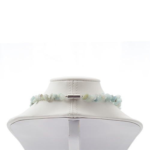 COLLIER BAROQUE EN AMAZONITE La pièce - QUALITÉ EXTRA