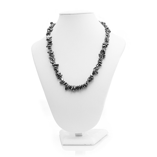 COLLIER BAROQUE EN HÉMATITE La pièce - QUALITÉ EXTRA