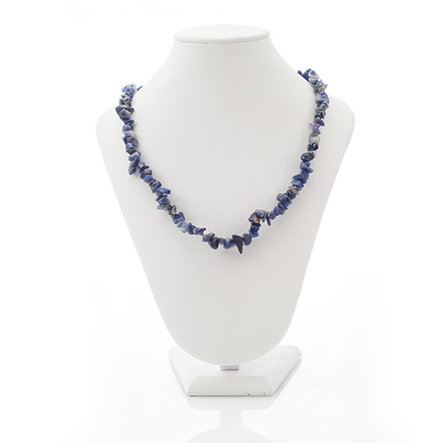 COLLIER BAROQUE EN SODALITE La pièce QUALITÉ EXTRA