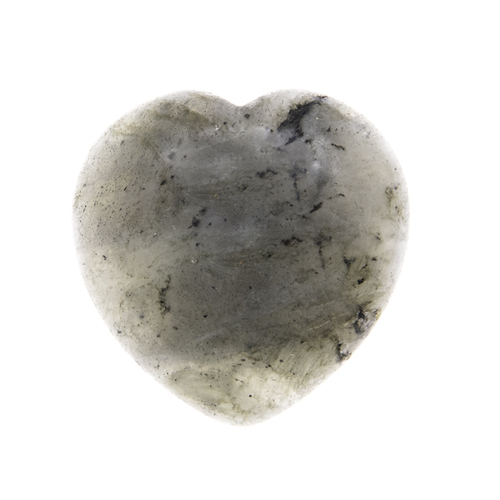 COEUR POLI EN LABRADORITE - QUALITÉ A
