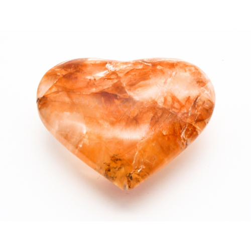 COEUR POLI EN QUARTZ TANGERINE (11)