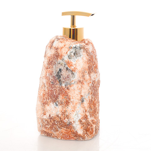 DISTRIBUTEUR DE SAVON EN CALCITE ORCHIDEE Qualité EXTRA