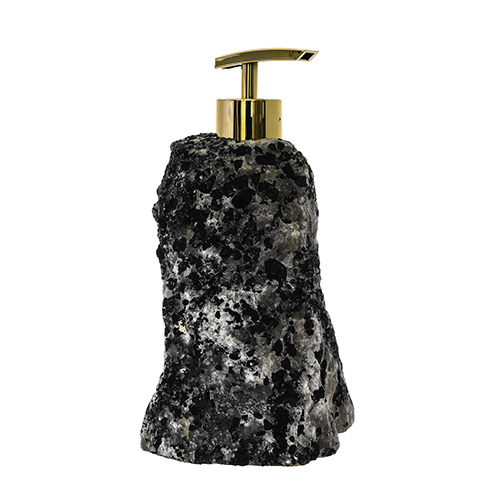DISTRIBUTEUR DE SAVON EN QUARTZ TOURMALINE Qualité EXTRA