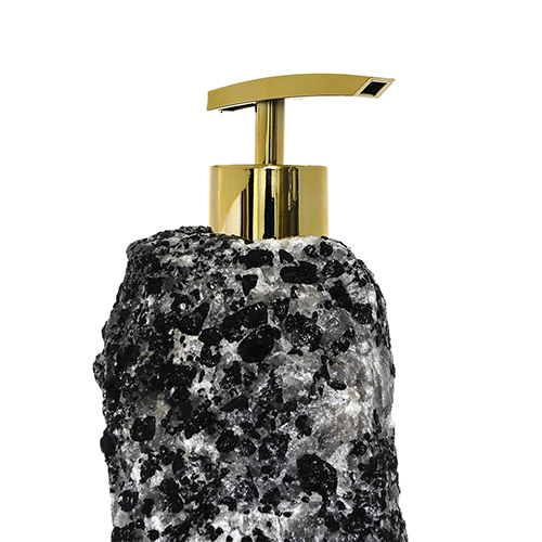 DISTRIBUTEUR DE SAVON EN QUARTZ TOURMALINE Qualité EXTRA