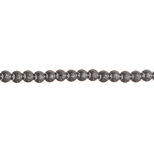 FIL DE PERLES 6MM HÉMATITE Qualité A