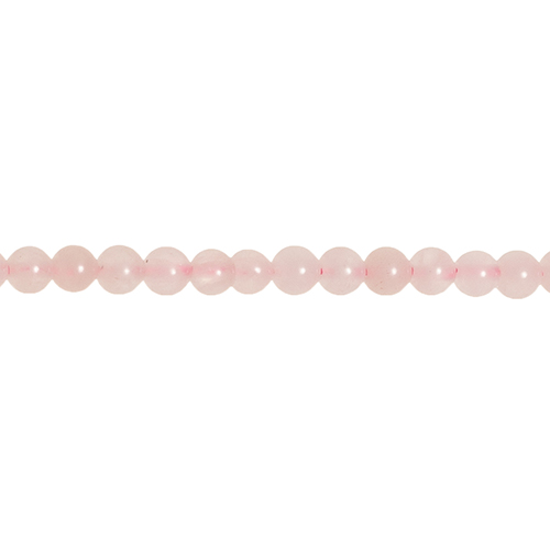 FIL DE PERLES 8MM QUARTZ ROSE Qualité EXTRA