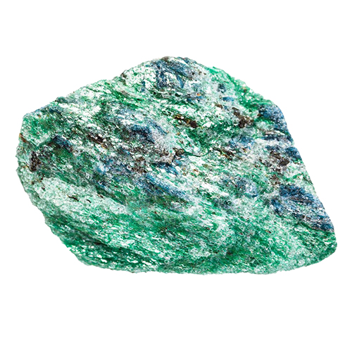 <strong>FUCHSITE</strong> VERTE BRUTE - AU KILO QUALITÉ A 