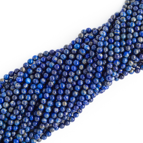 FIL DE PERLES 8MM LAPIS LAZULI Qualité SUPER EXTRA