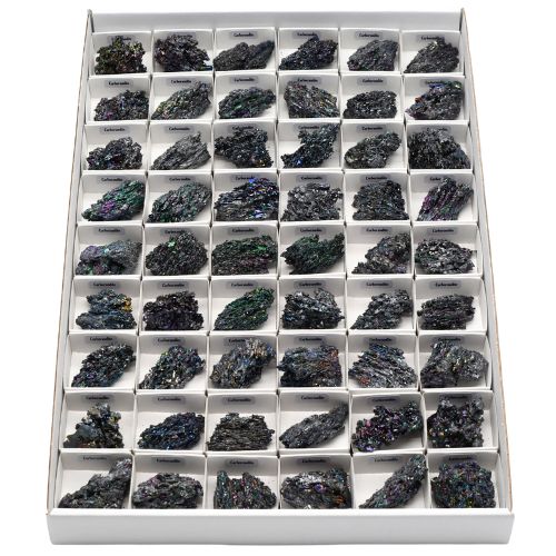 BOITE ÉCOLIÈRE CARBORANDITE BRUTE - QUALITÉ SUPER EXTRA (54pcs)